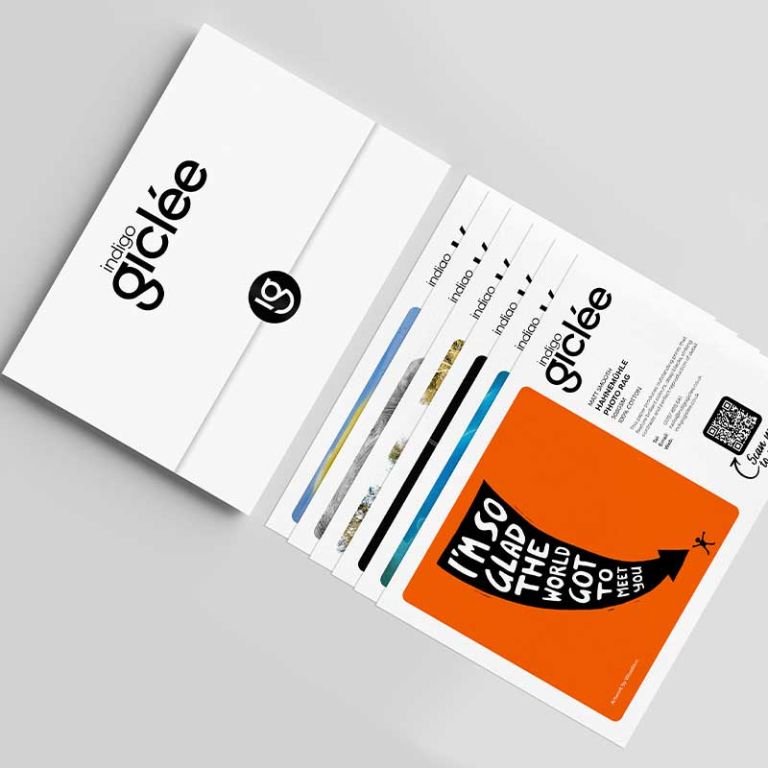 Indigo Giclee Sample Pack