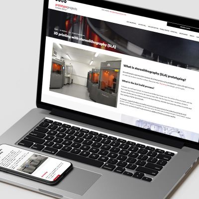 Website Design and Development for Prototype Projects in Royston, Hertfordshire