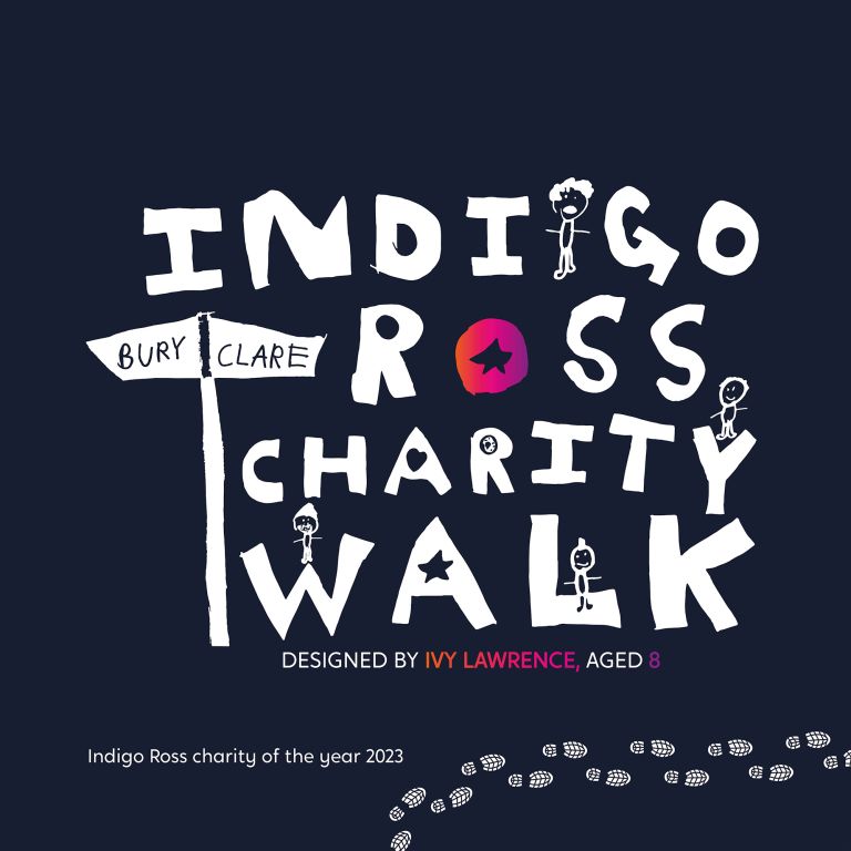 Charity walk for Sepsis designed by Ivy aged 8