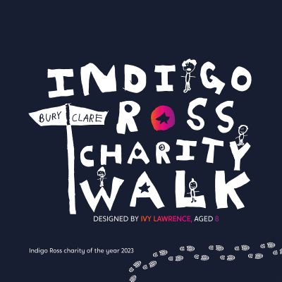 Charity walk for Sepsis designed by Ivy aged 8