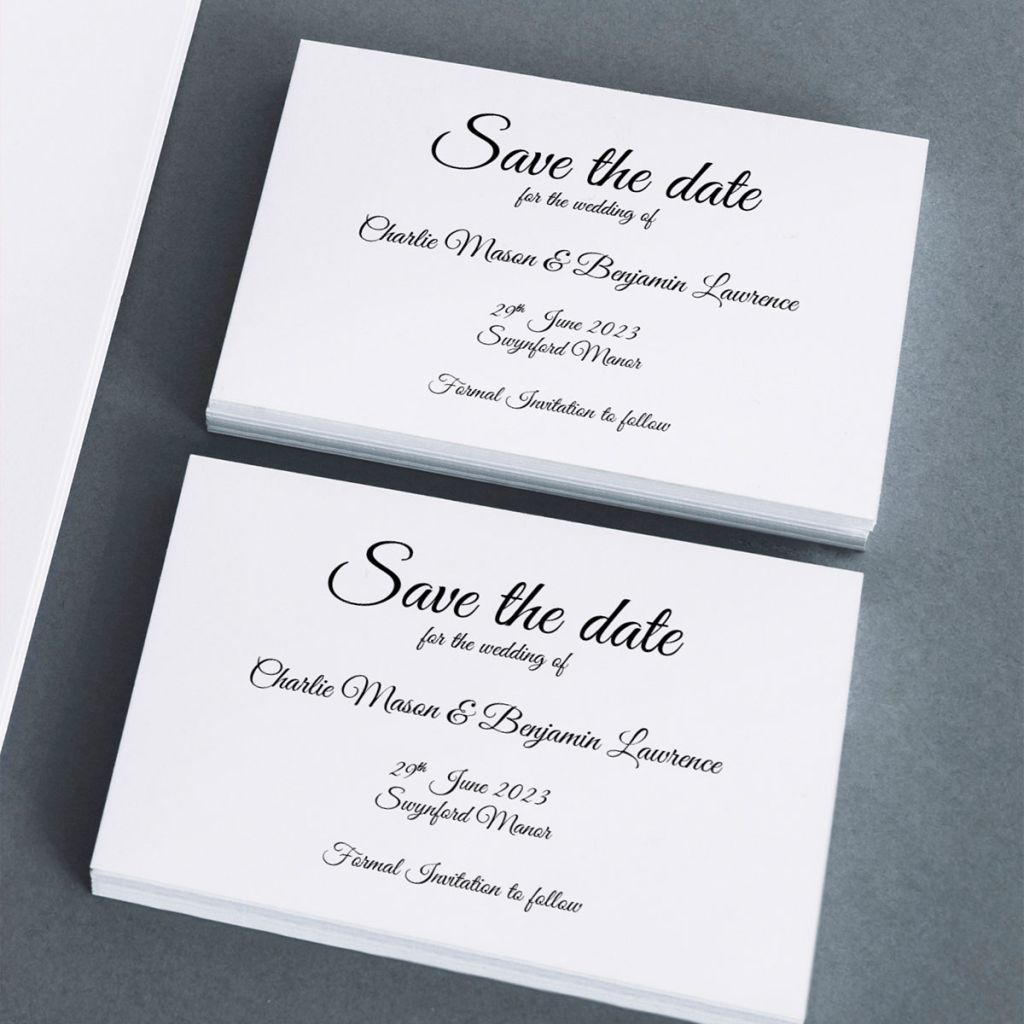 Save The Date Wedding Invitations
