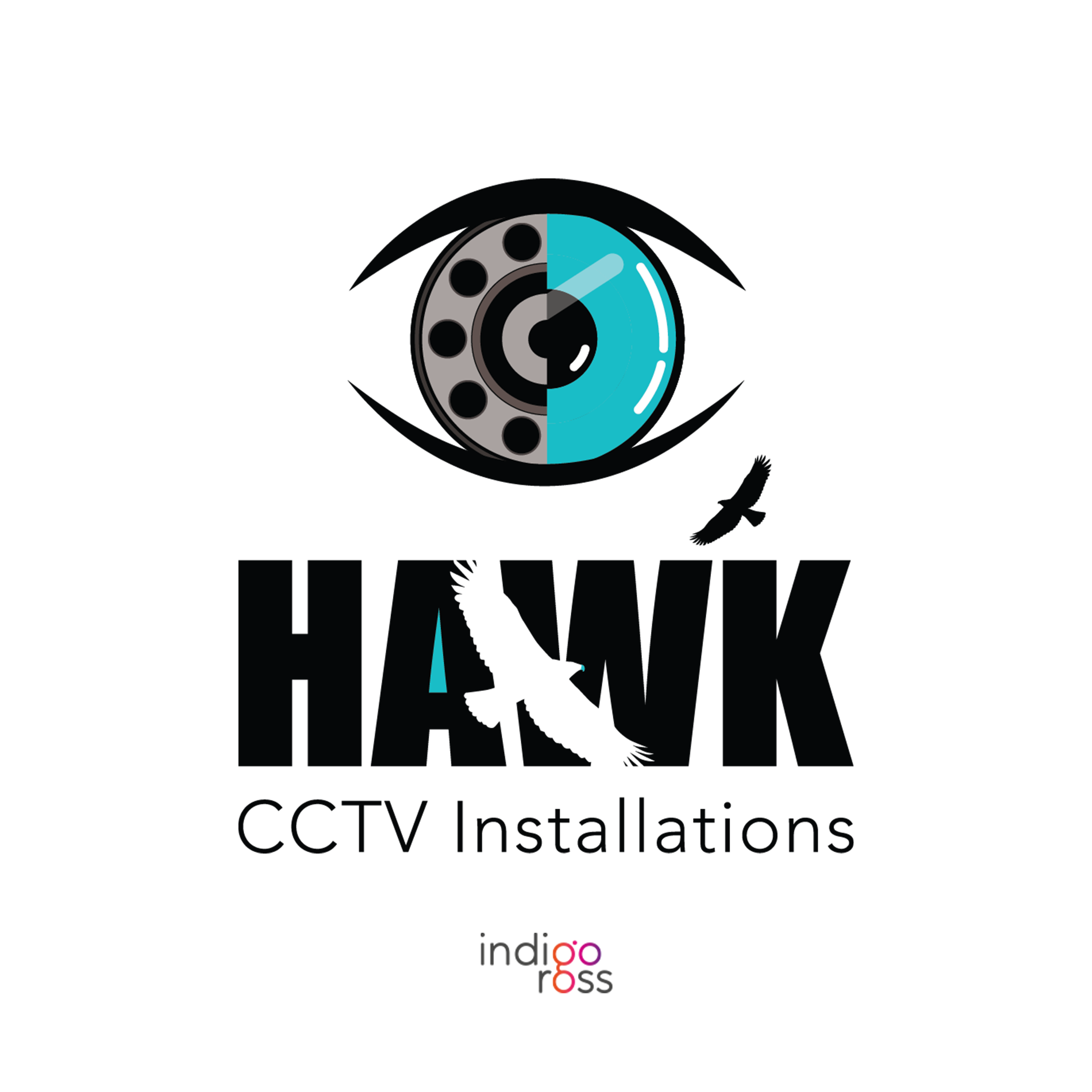 Hawk CCTV | Logo + Web Design