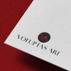 Voluptas art logo redesign