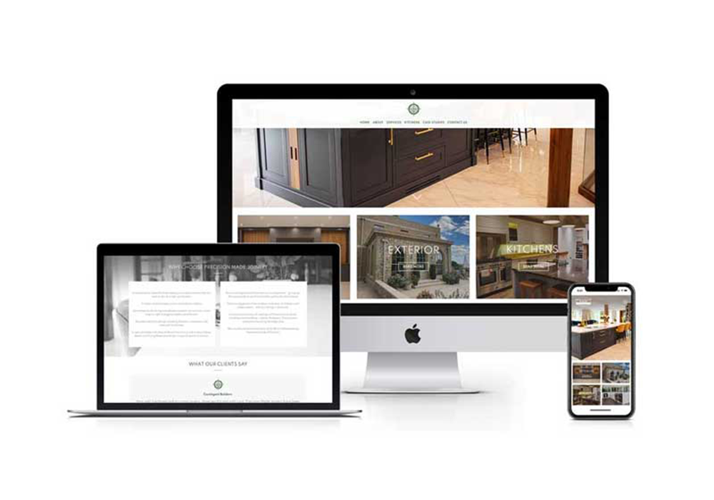 Precision Made Joinery Website Design - Sudbury, Suffolk