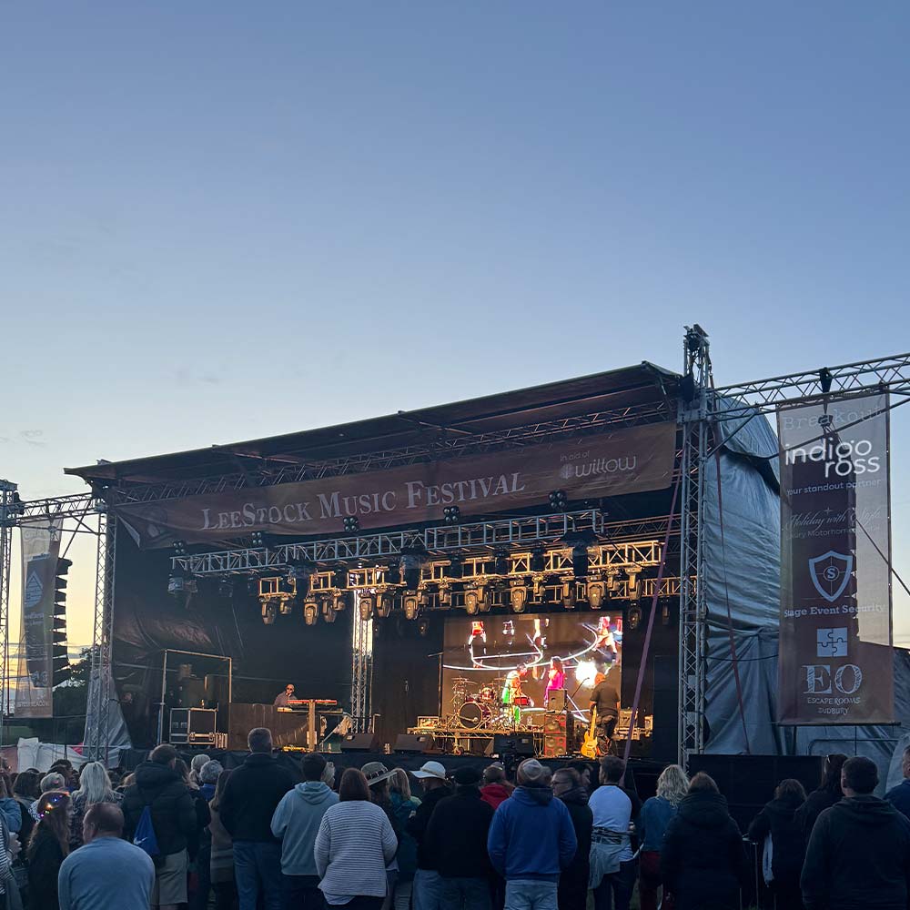 Sponsors of Leestock Music Festival in Long Melford