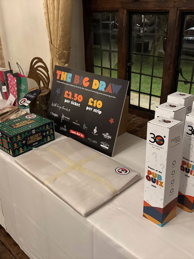 Indigo Ross Charity Pub Quiz at The Bull in Long Melford.