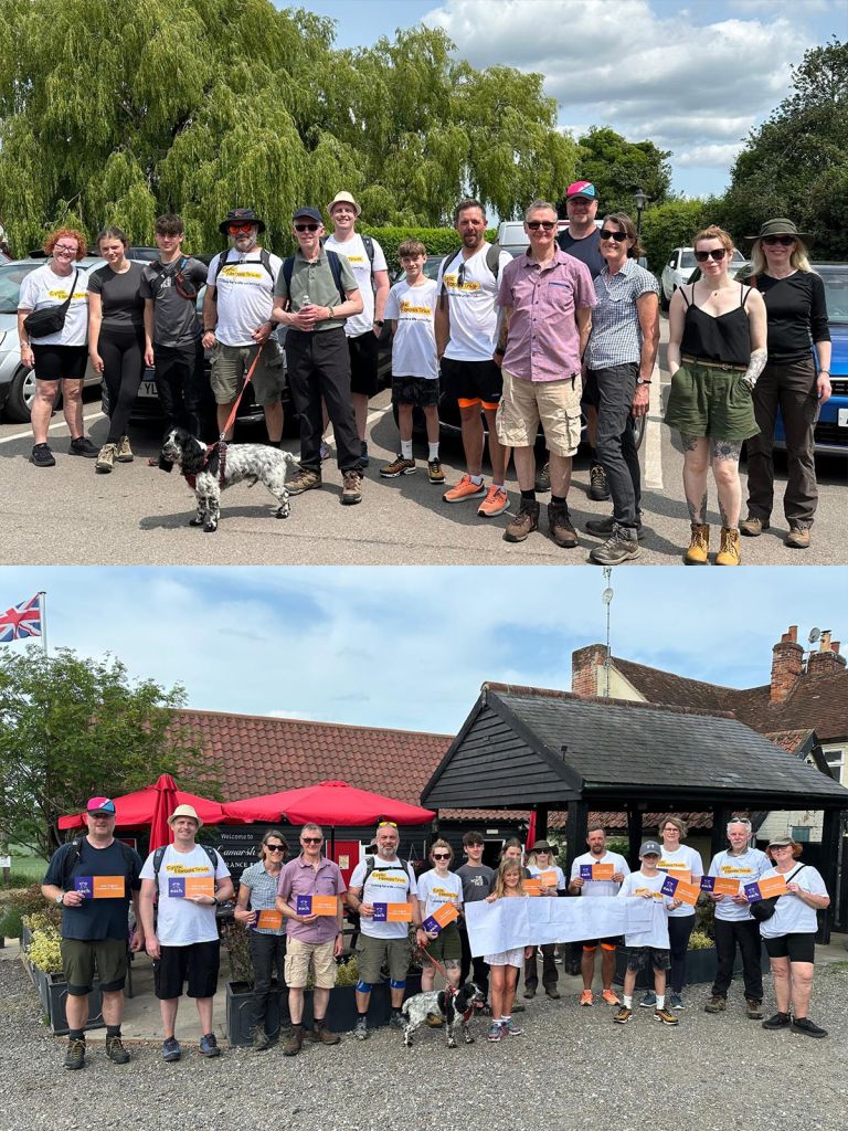 Indigo Ross take on the 30km Sea to Sudbury Walk.