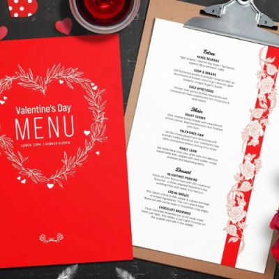 Valentines Day Menus