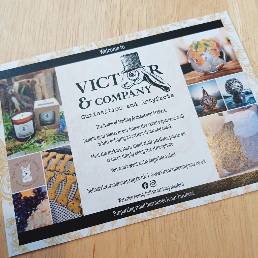 A5 marketing postcard designed to build pre-launch awareness,