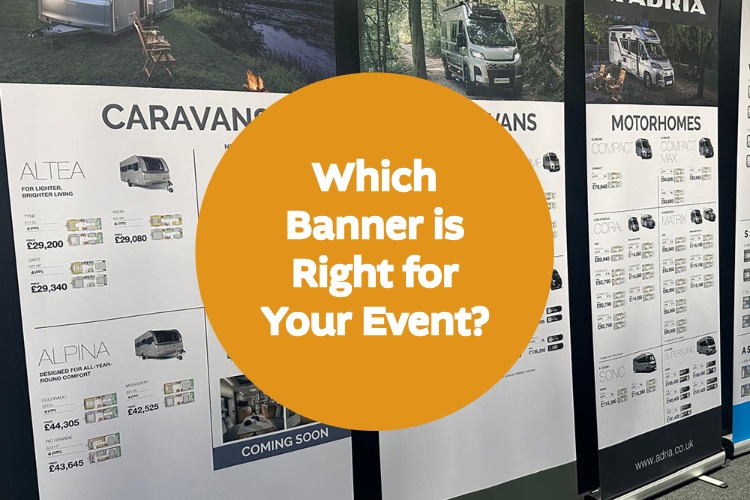 Roller Banner vs. PVC Banner, which banner should you use for your event?
