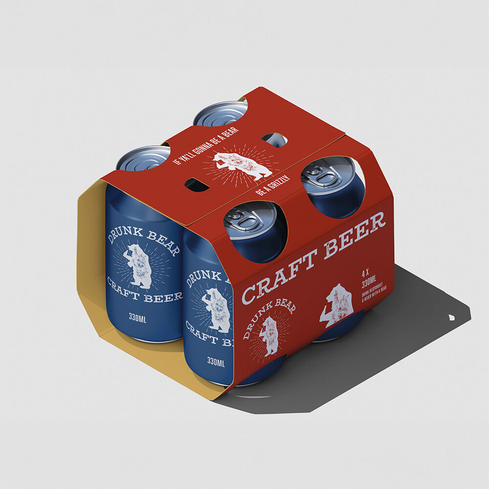 Custom Can Holder Packaging