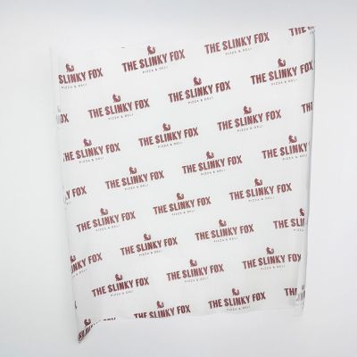 Greaseproof paper for The Slinky Fox in Salisbury