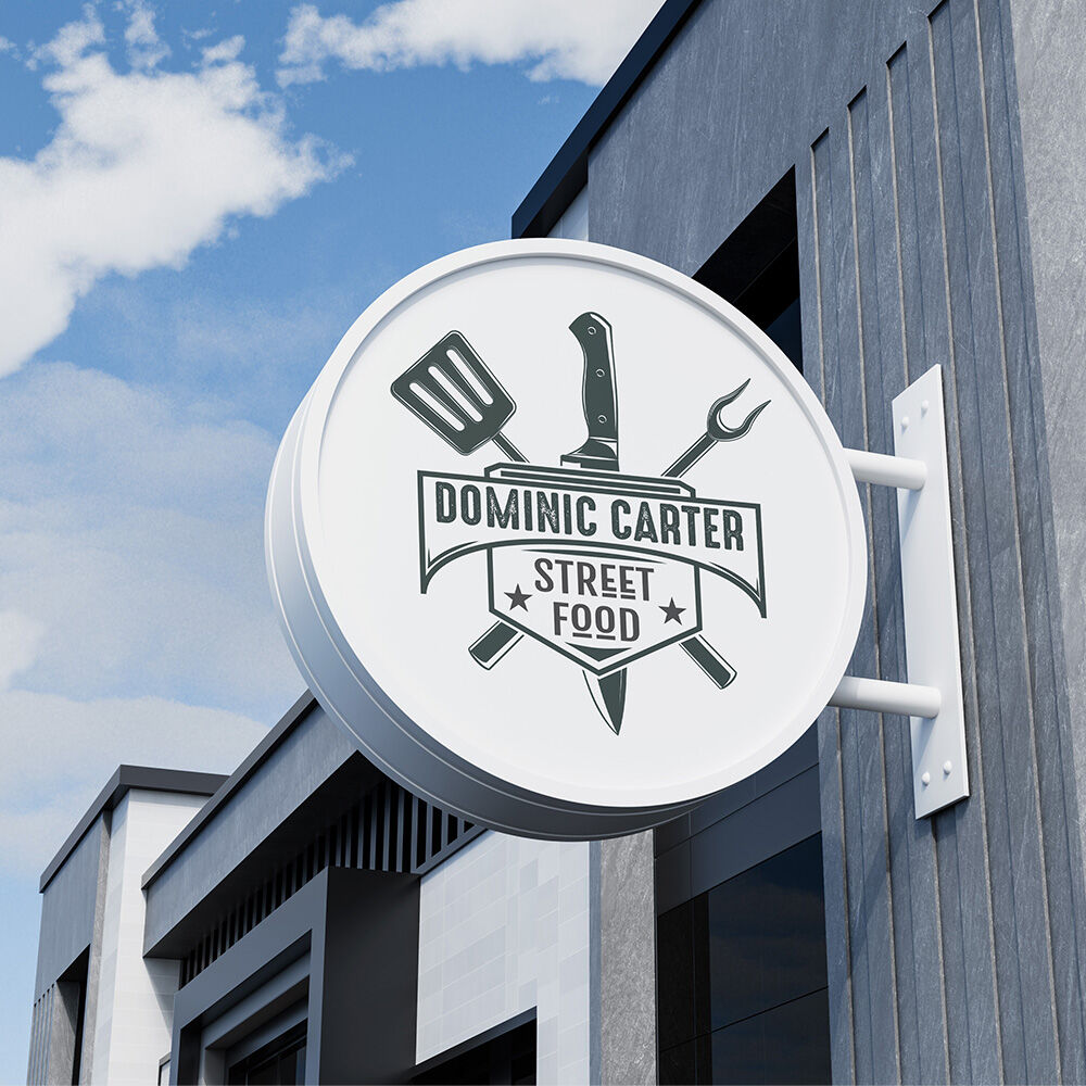 Custom Restaurant Signage for Domini Carter in Sudbury