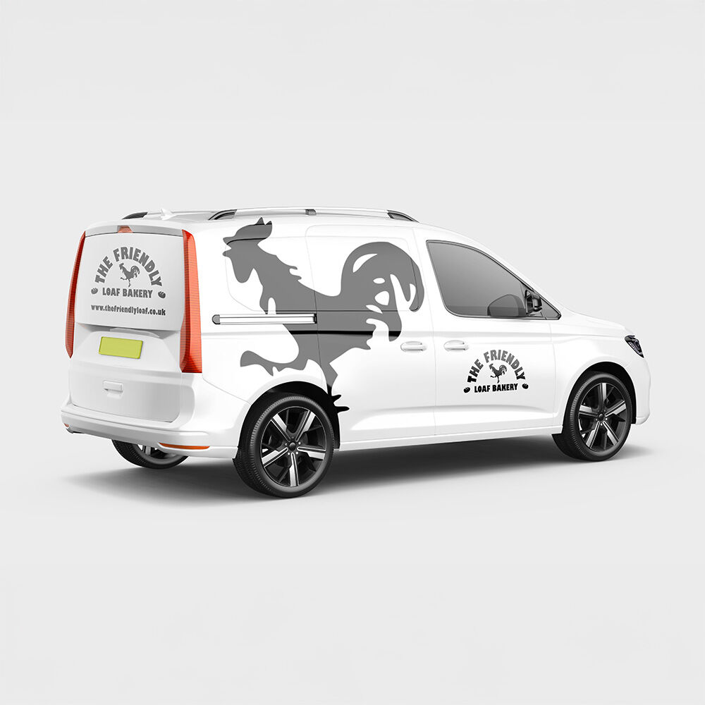 Custom Vehicle Graphics for The Friendly Loaf in Bury Saint Edmunds