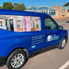A&B Glass Home Improvements Van Graphics