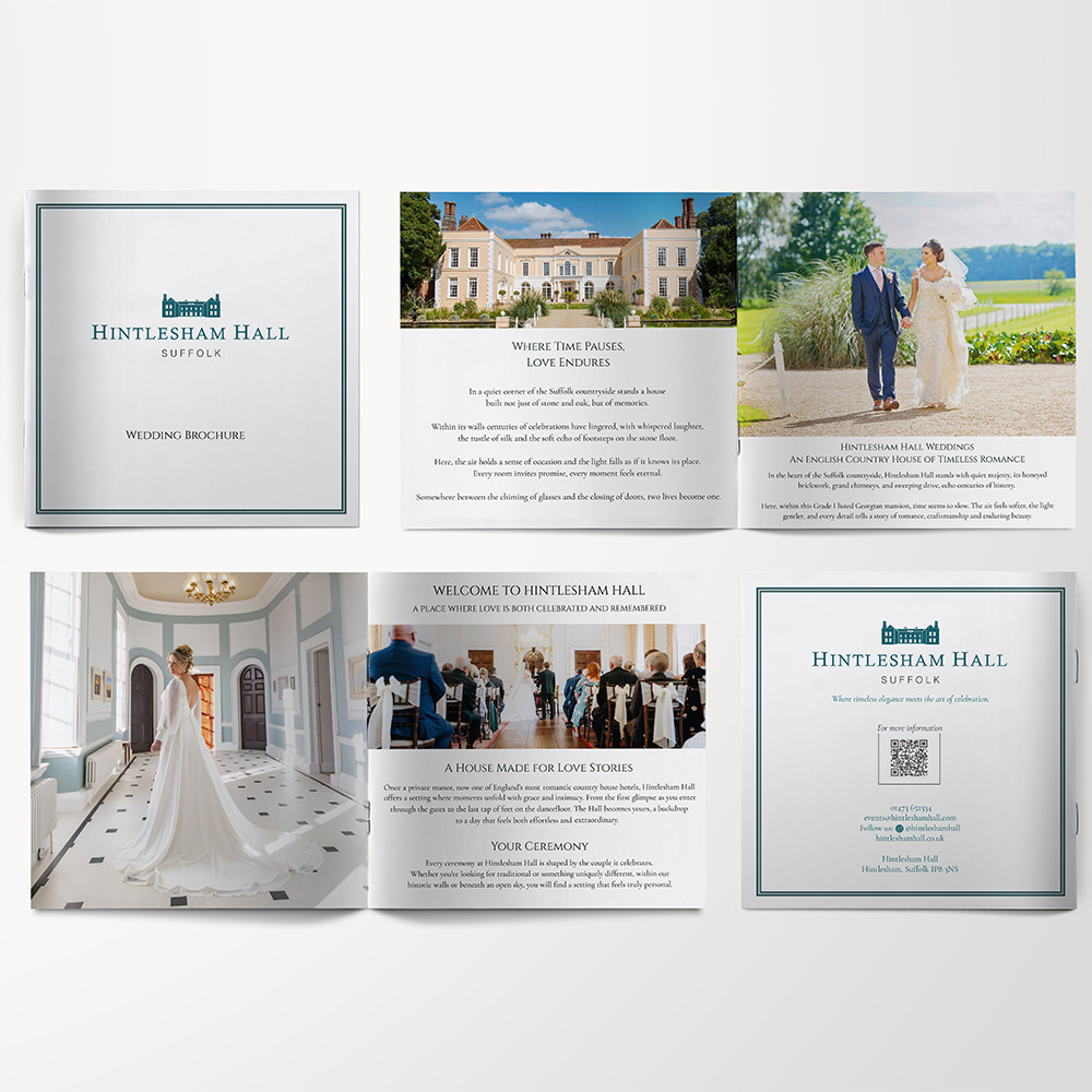 Hintlesham Hall Wedding Brochure